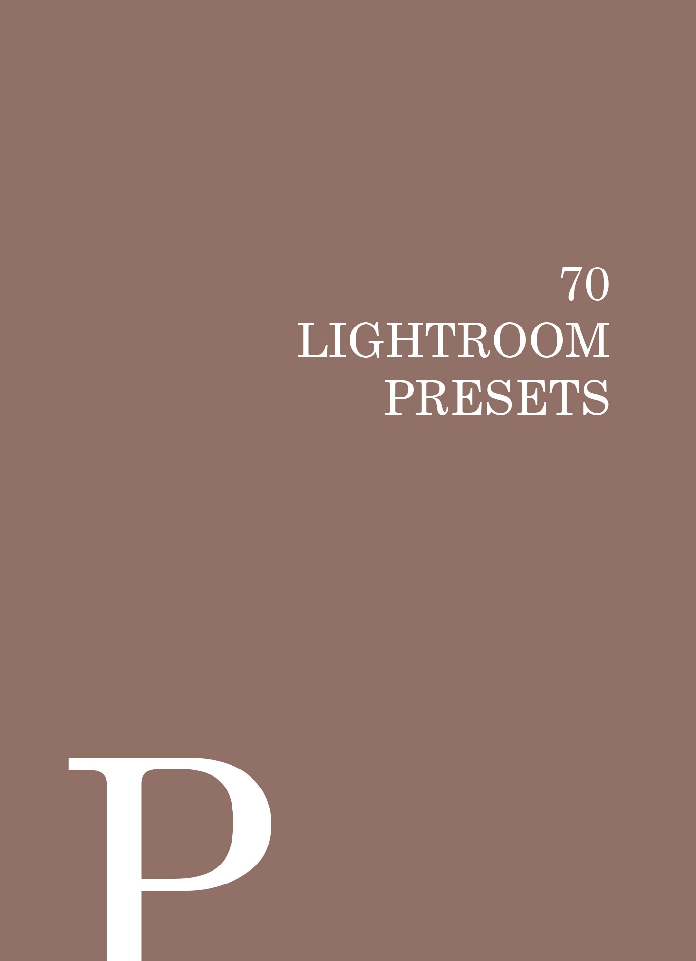 70 Lightroom Presets